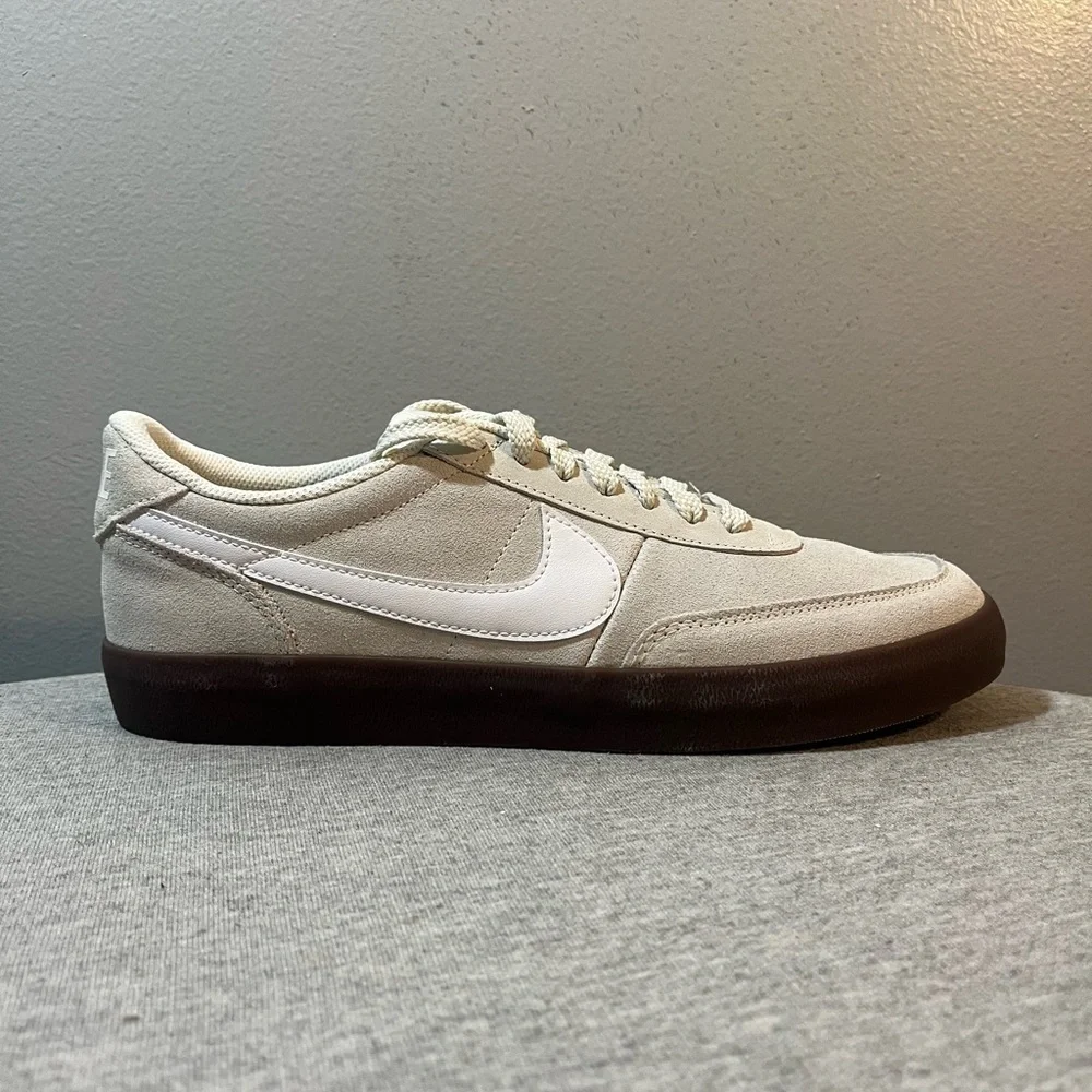 Nike Killshot 2 Ivory Brown White Gum Sneaker Men's Shoe Size 10 FQ8903-100 - Picture 1 of 11